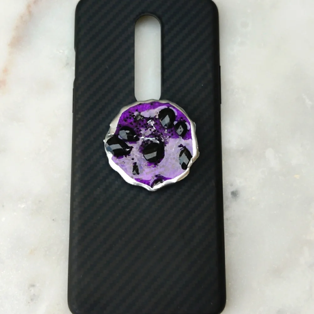 Handmade Resin Phone Grip